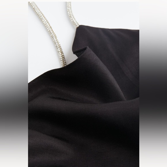 H&M Rhinestone Strap Satin Camisole Top - Picture 3 of 3